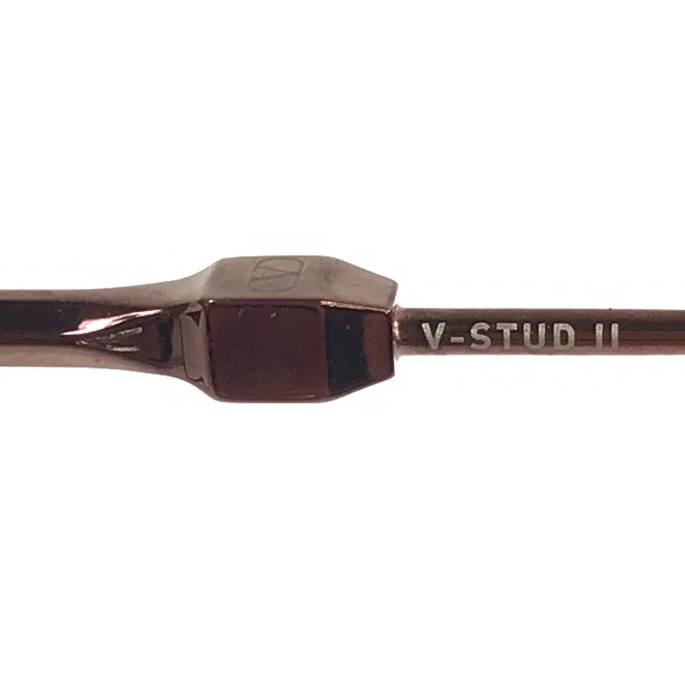 Valentino Eyeglasses Frames V-STUD II VLX-133C BRN Brown Aviator 59-14.5-142